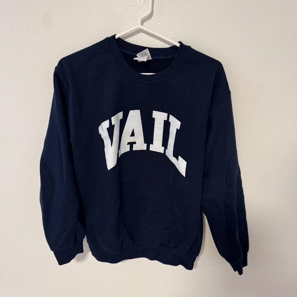 'Vail' Navy Blue Sweatshirt